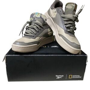 Reebok National Geographic Sneakers - Olive and Beige